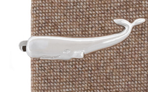 Whale Silver slipsnål