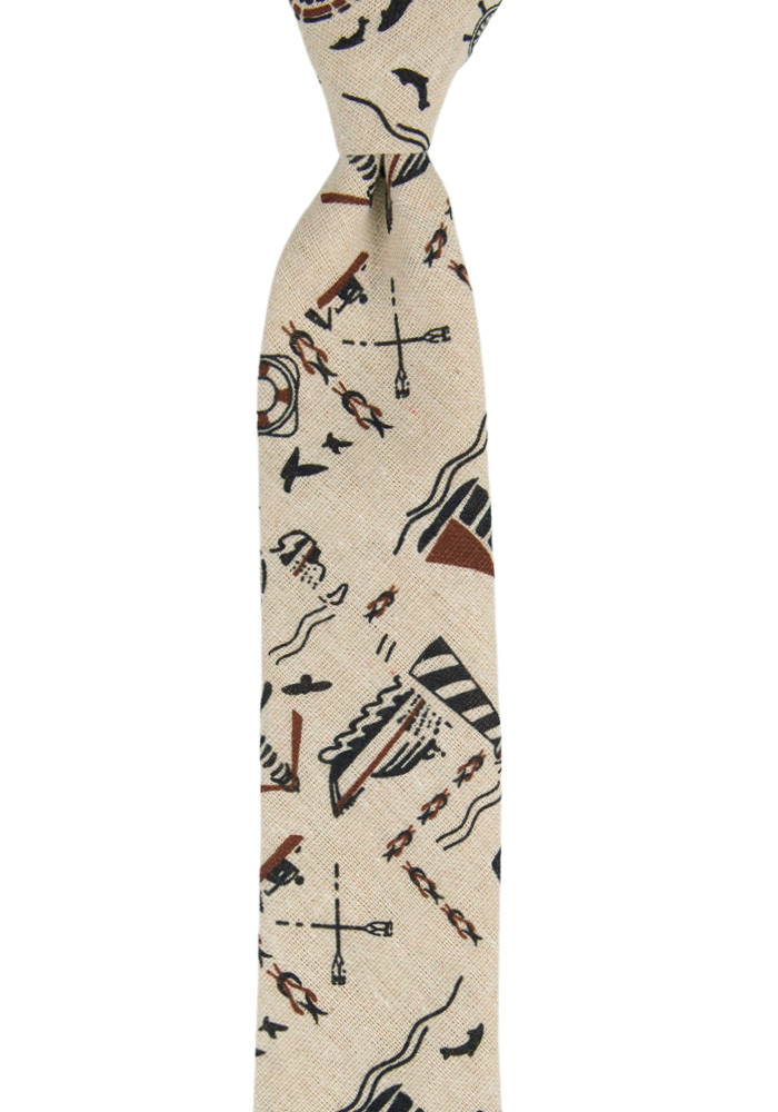 WORSHIP Linen smalt slips