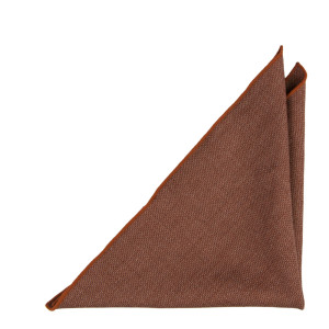 YARNING Cinnamon Brown lommetørkle